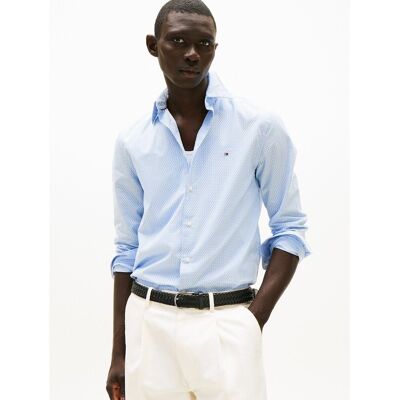 TOMMY HILFIGER Chemise popeline imprimée TOMMY HILFIGER Chemise popeline imprimée