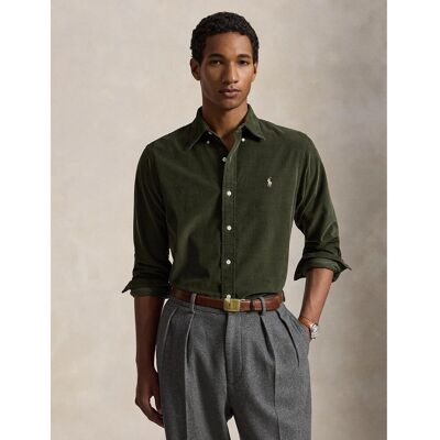 POLO RALPH LAUREN Chemise ajustée en velours côtelé, Custom Fit POLO RALPH LAUREN Chemise ajustée en velours côtelé, Custom Fit