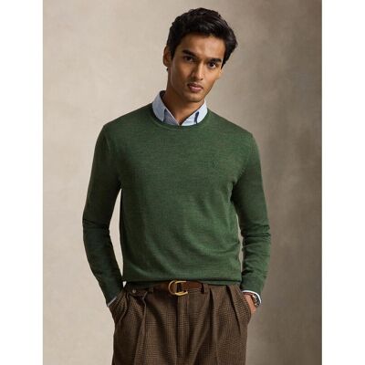 POLO RALPH LAUREN Pull col rond, en laine mérinos POLO RALPH LAUREN Pull col rond, en laine mérinos