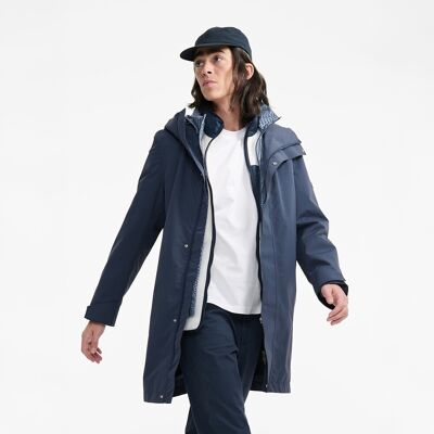 AIGLE Parka longue MTD® 2 couches avec capuche AIGLE Parka longue MTD® 2 couches avec capuche