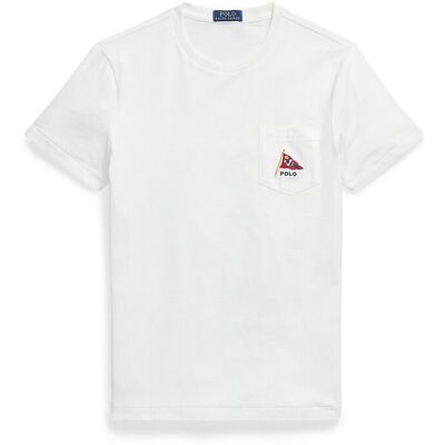 POLO RALPH LAUREN T-shirt manches courtes, Bear, custom slim fit POLO RALPH LAUREN T-shirt manches courtes, Bear, custom slim fit