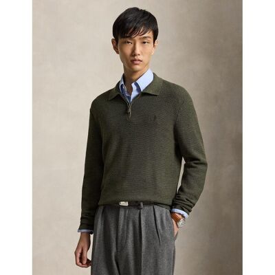 POLO RALPH LAUREN Pull camionneur, en laine mérinos POLO RALPH LAUREN Pull camionneur, en laine mérinos