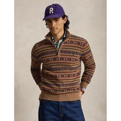 POLO RALPH LAUREN Pull camionneur, en laine POLO RALPH LAUREN Pull camionneur, en laine