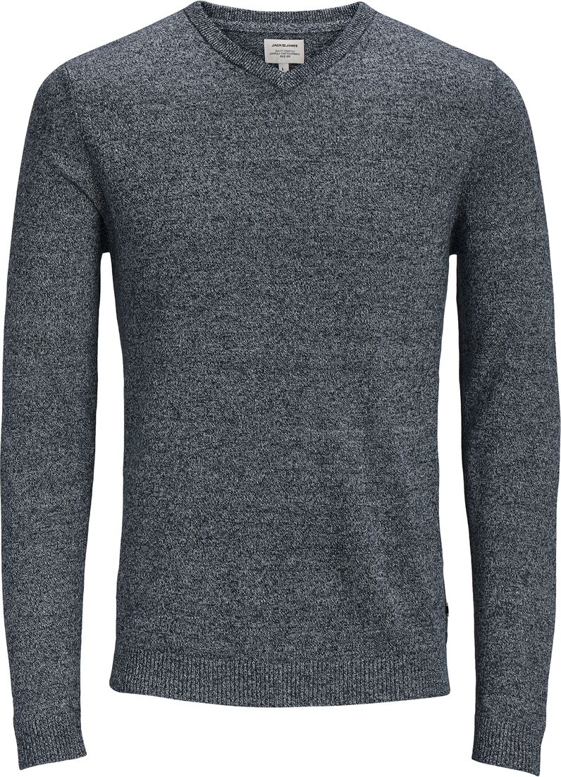 JACK & JONES Pull col v en fine maille