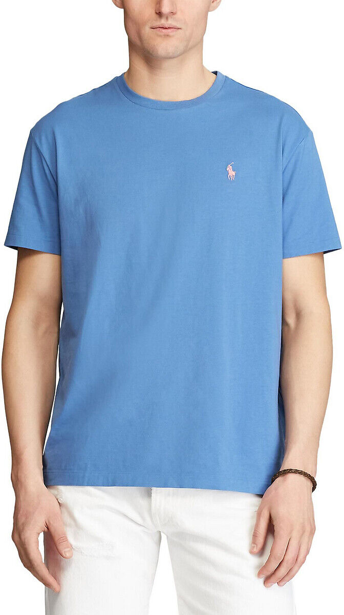 POLO RALPH LAUREN T-shirt col rond en jersey de coton