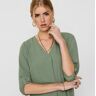 JDY Blouse manches 3/4, col V