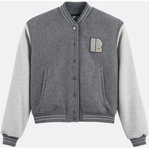 LA REDOUTE COLLECTIONS Blouson court, fermeture pressionnée, forme teddy LA REDOUTE COLLECTIONS Blouson court, fermeture pressionnée, forme teddy