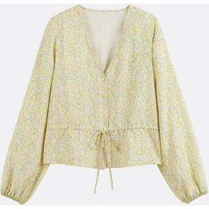 LA REDOUTE COLLECTIONS Blouse col V manches longues imprimé floral LA REDOUTE COLLECTIONS Blouse col V manches longues imprimé floral 