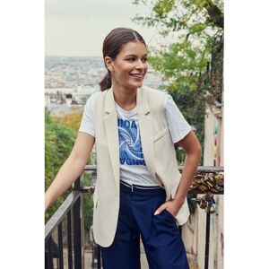 LA PETITE ETOILE Veste tailleur décontractée sans manches VIDAS LA PETITE ETOILE Veste tailleur décontractée sans manches VIDAS