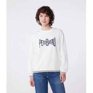 PETIT BATEAU Sweatshirt en coton imprimé PETIT BATEAU Sweatshirt en coton imprimé