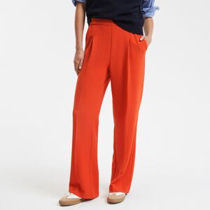 LA REDOUTE COLLECTIONS Pantalon large, en crêpe de polyester LA REDOUTE COLLECTIONS Pantalon large, en crêpe de polyester