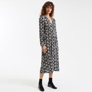 LA REDOUTE COLLECTIONS Robe droite imprimé graphique, longueur midi LA REDOUTE COLLECTIONS Robe droite imprimé graphique, longueur midi