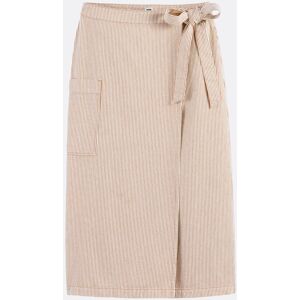 LA REDOUTE COLLECTIONS Jupe droite portefeuille à rayures midi LA REDOUTE COLLECTIONS Jupe droite portefeuille à rayures midi
