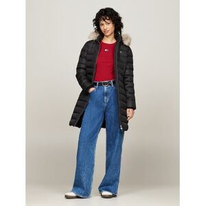 TOMMY JEANS Doudoune longue zippée à capuche TOMMY JEANS Doudoune longue zippée à capuche