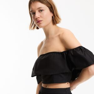 LA REDOUTE COLLECTIONS Top bustier court à volant LA REDOUTE COLLECTIONS Top bustier court à volant
