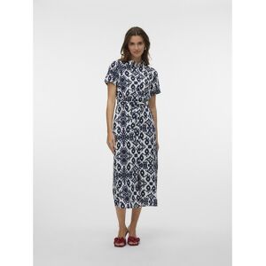 VERO MODA Robe longue imprimée, col montant VERO MODA Robe longue imprimée, col montant