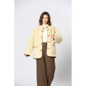 SEE U SOON Manteau réversible en sherpa SEE U SOON Manteau réversible en sherpa