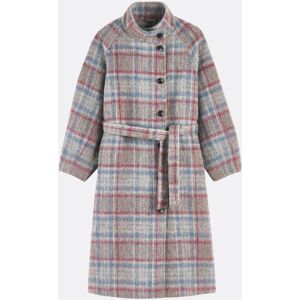 LA REDOUTE COLLECTIONS Manteau long ceinturé, à carreaux, plein hiver LA REDOUTE COLLECTIONS Manteau long ceinturé, à carreaux, plein hiver
