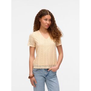 VERO MODA Blouse manches courtes ajourée VERO MODA Blouse manches courtes ajourée