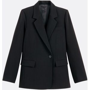 LA REDOUTE COLLECTIONS Blazer long coupe oversize, boutonnage asymétrique LA REDOUTE COLLECTIONS Blazer long coupe oversize, boutonnage asymétrique