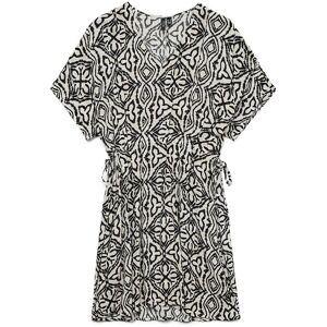 VERO MODA Robe courte imprimée manches courtes col v VERO MODA Robe courte imprimée manches courtes col v