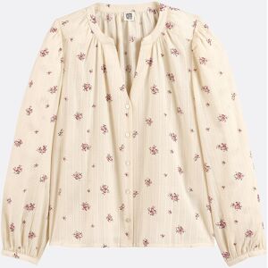 LA REDOUTE COLLECTIONS Blouse col V manches longues imprimé floral LA REDOUTE COLLECTIONS Blouse col V manches longues imprimé floral