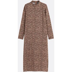 LA REDOUTE COLLECTIONS Robe droite imprimé animalier, longue LA REDOUTE COLLECTIONS Robe droite imprimé animalier, longue