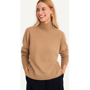 ANNE WEYBURN Pull en cachemire col roulé, en fine maille ANNE WEYBURN Pull en cachemire col roulé, en fine maille