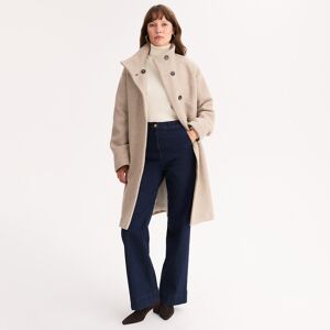 ANNE WEYBURN Manteau long, col montant, fermeture boutonnée ANNE WEYBURN Manteau long, col montant, fermeture boutonnée