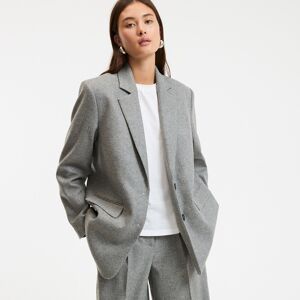 LA REDOUTE COLLECTIONS Blazer oversize 50% laine, Signature CLÉANDRE LA REDOUTE COLLECTIONS Blazer oversize 50% laine, Signature CLÉANDRE