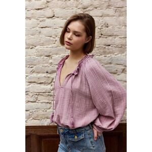 LA PETITE ETOILE Blouse ample en gaze de coton, BRISKA LA PETITE ETOILE Blouse ample en gaze de coton, BRISKA