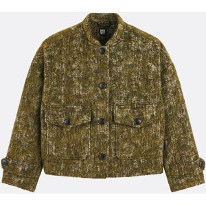 LA REDOUTE COLLECTIONS Veste courte et ample, fermeture boutonnée LA REDOUTE COLLECTIONS Veste courte et ample, fermeture boutonnée 