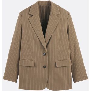 LA REDOUTE COLLECTIONS Blazer long oversize, rayé, Signature CLEANDRE LA REDOUTE COLLECTIONS Blazer long oversize, rayé, Signature CLEANDRE