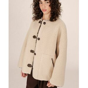 GRACE & MILA Manteau oversize en sherpa SIMON GRACE & MILA Manteau oversize en sherpa SIMON