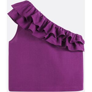 LA REDOUTE COLLECTIONS Top asymétrique sans manches à volants LA REDOUTE COLLECTIONS Top asymétrique sans manches à volants 
