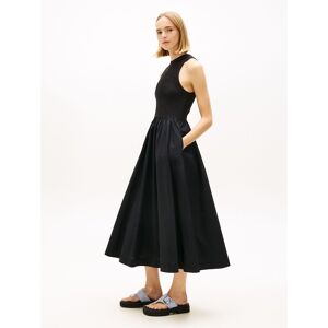 TOMMY JEANS Robe longue, sans manches, col rond, évasée TOMMY JEANS Robe longue, sans manches, col rond, évasée