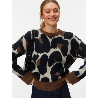 VERO MODA Pull imprimé manches longues VERO MODA Pull imprimé manches longues 