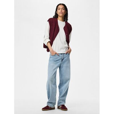 PIECES Gilet sans manches en sherpa PIECES Gilet sans manches en sherpa