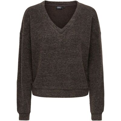 ONLY Pull manches longues col v ONLY Pull manches longues col v