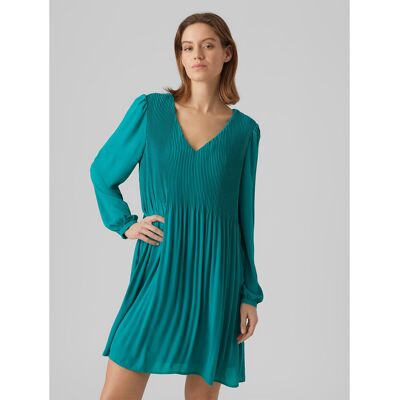 VERO MODA Robe courte plissée, nouée dos VERO MODA Robe courte plissée, nouée dos
