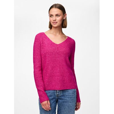 PIECES Pull col v en fine maille PIECES Pull col v en fine maille