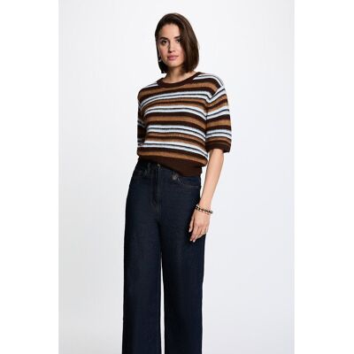 MORGAN Pull col rond en fine maille MORGAN Pull col rond en fine maille