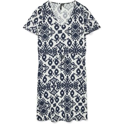 VERO MODA Robe imprimée, manches courtes col V VERO MODA Robe imprimée, manches courtes col V