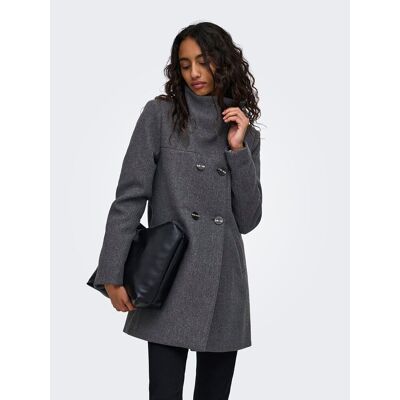 ONLY Manteau mi-long col montant ONLY Manteau mi-long col montant