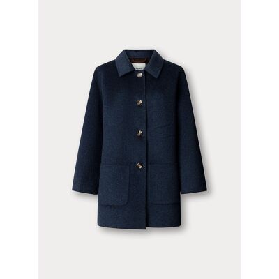 PEPE JEANS Manteau en drap de laine avec écharpe intégrée PEPE JEANS Manteau en drap de laine avec écharpe intégrée