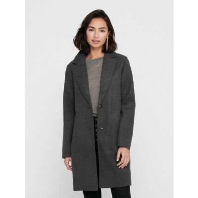 ONLY Manteau mi-long fermeture boutonnée, mi-saison ONLY Manteau mi-long fermeture boutonnée, mi-saison