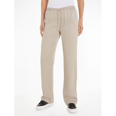 CALVIN KLEIN Pantalon large satiné CALVIN KLEIN Pantalon large satiné