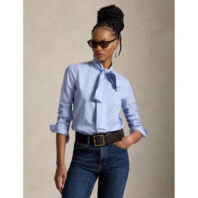 POLO RALPH LAUREN Chemise à lavallière manches longues POLO RALPH LAUREN Chemise à lavallière manches longues 