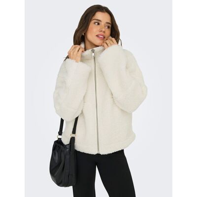 ONLY Veste zippée en sherpa ONLY Veste zippée en sherpa