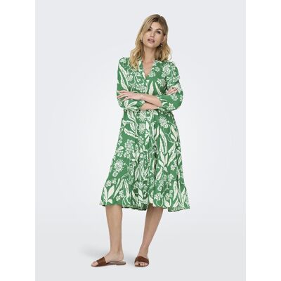 ONLY Robe longue manches longues imprimée ONLY Robe longue manches longues imprimée
